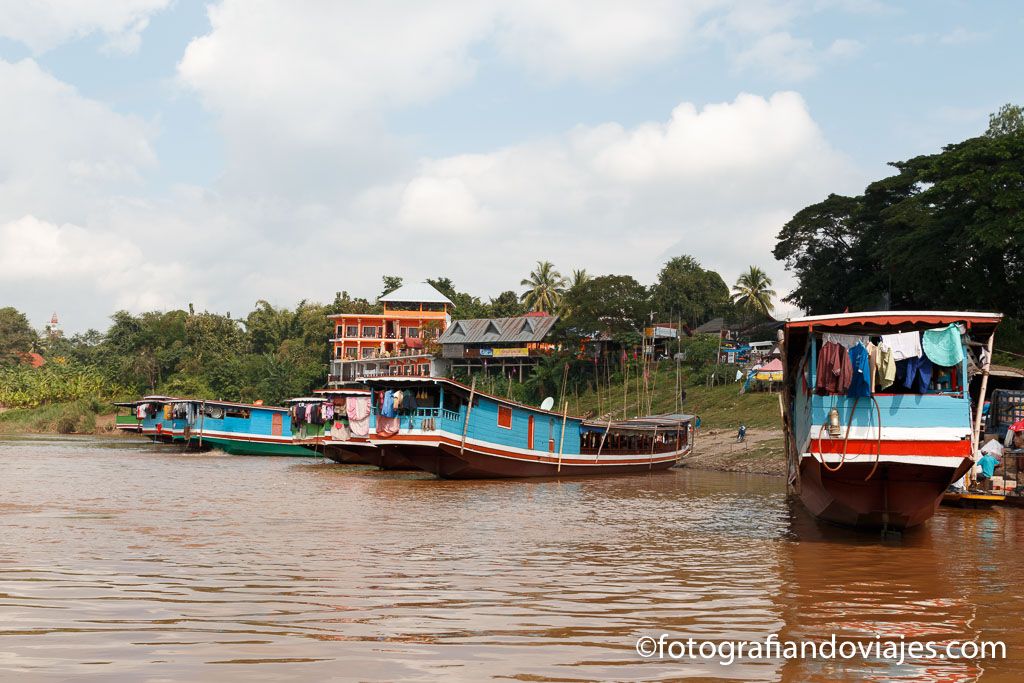 Rio mekong hasta luang prabang en barco