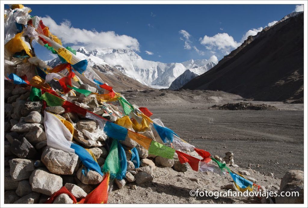 Monte Everest en Tibet