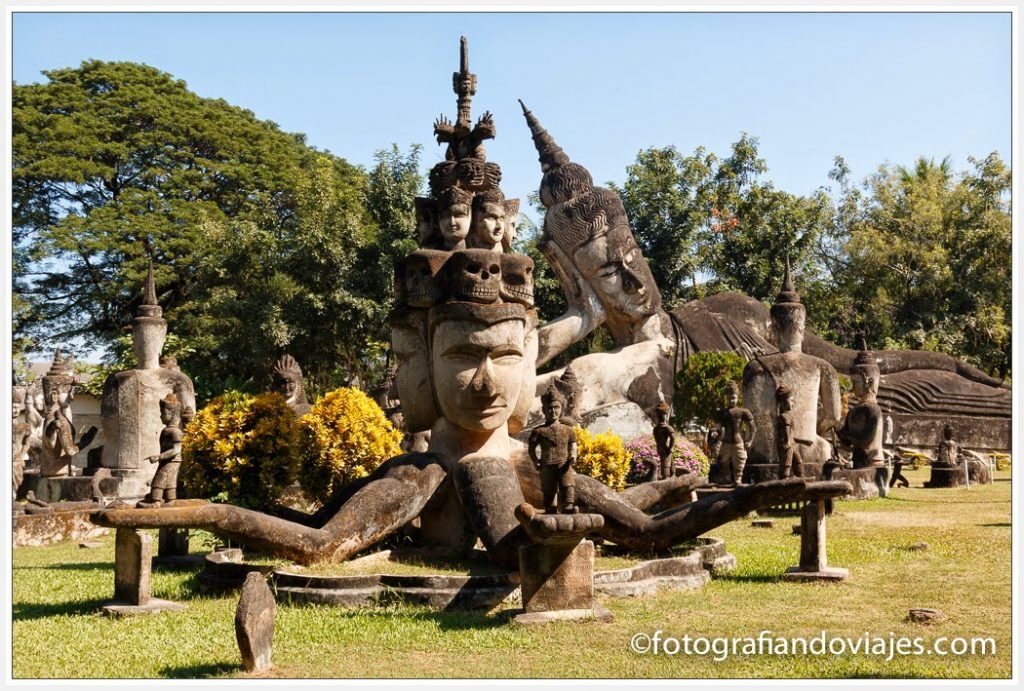 Parque Buda en Vientian