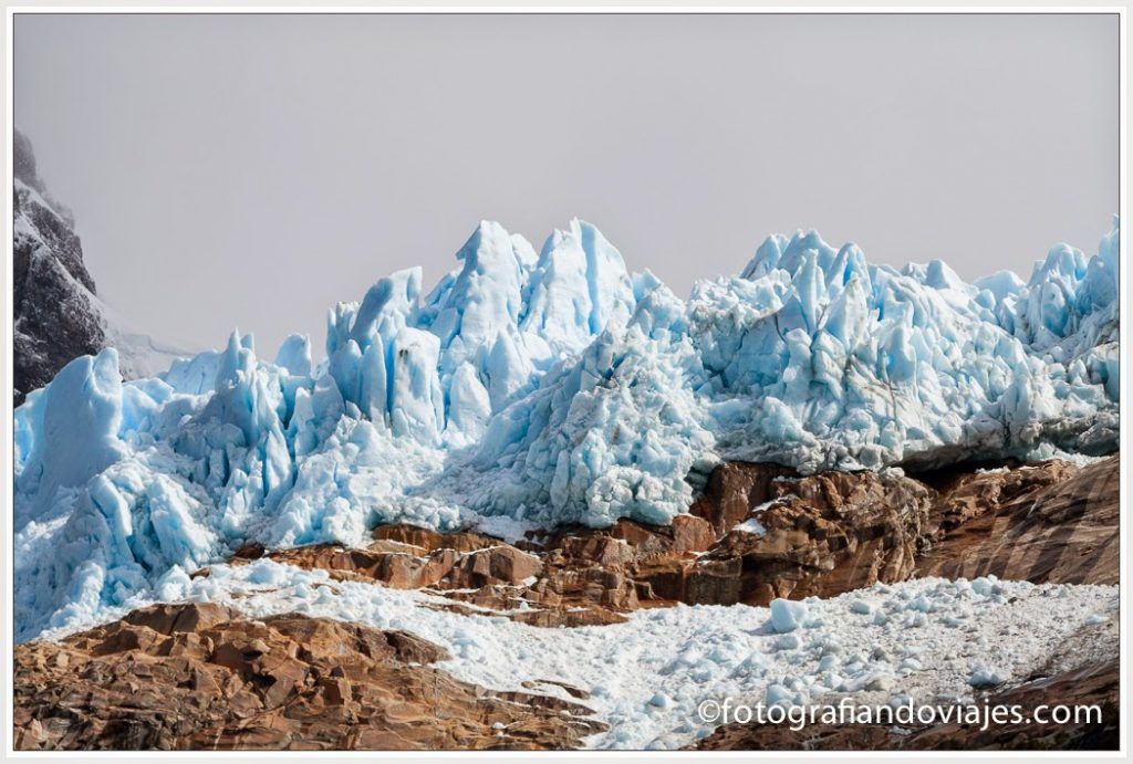 Glaciar Balmaceda en Chile
