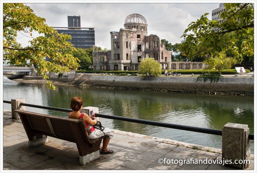 cupula de la bomba atómica en Hiroshima, Japon