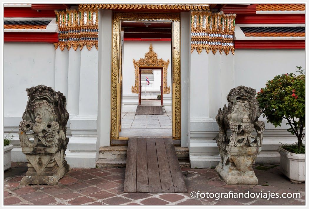 Buda reclinado Bangkok Tailandia