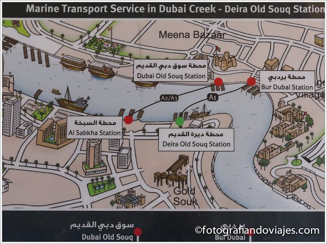 Transporte en Dubai Creek