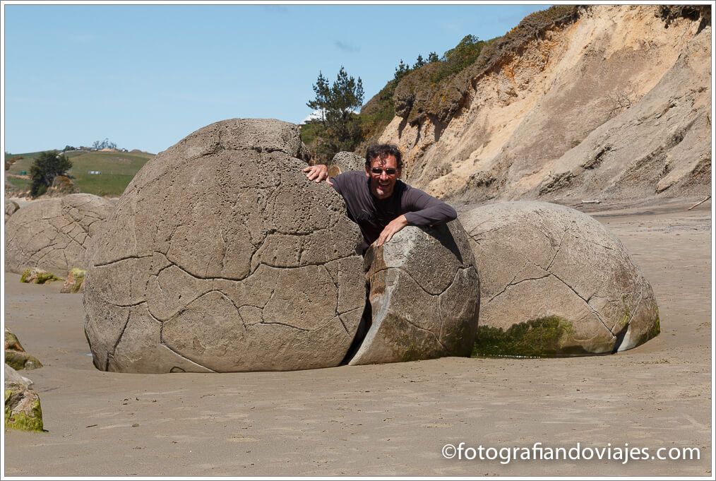 Moeraki boulders Nueva Zelanda