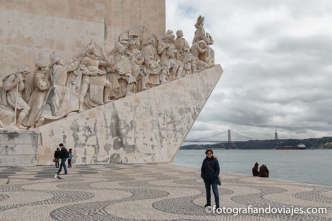Monumento descubrimientos lisboa portugal