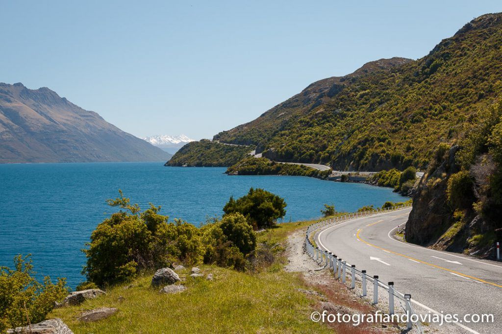 Southern scenic route Nueva Zelanda lago wakatipu