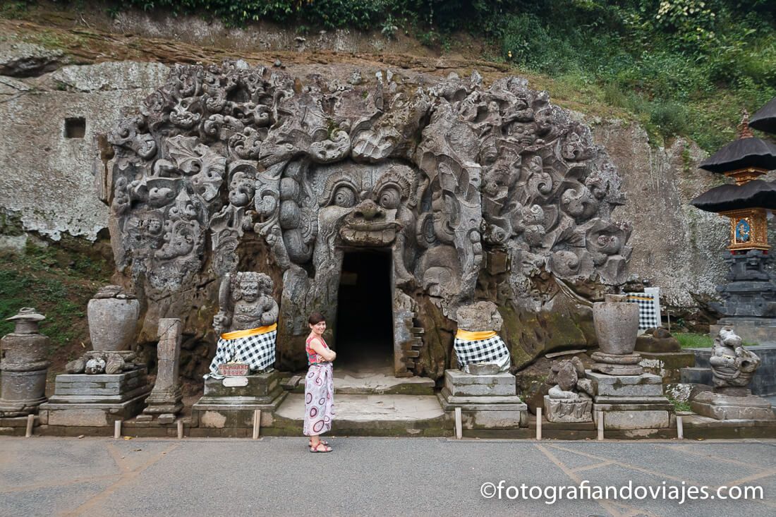 Cueva del elefante o Goa Gajah Bali Indonesia