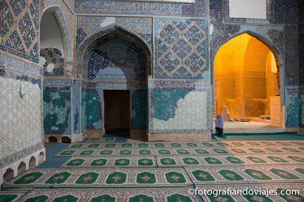 Mezquita azul de Tabriz Iran