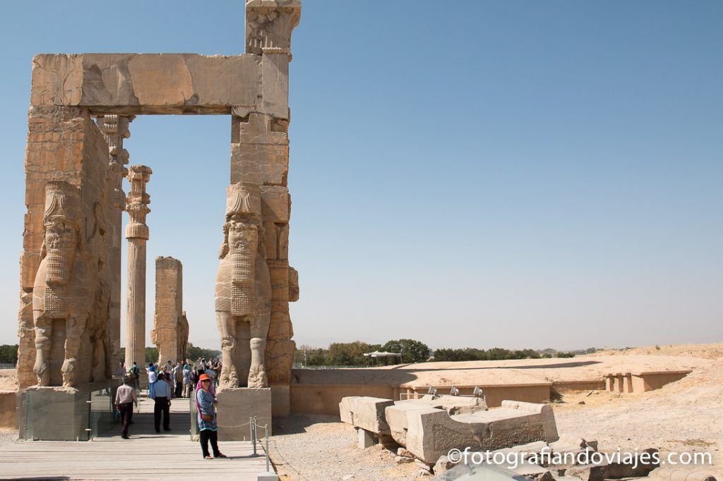 Puerta de entrada a Persépolis