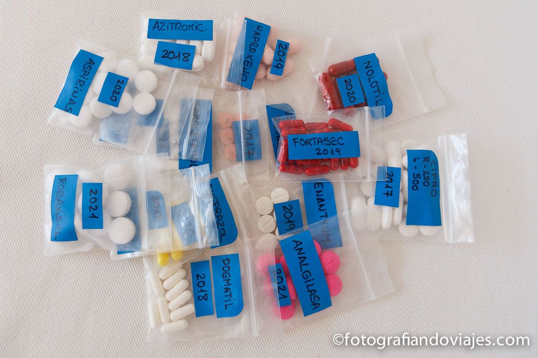Pastillas en envases que ocupan poco espacio
