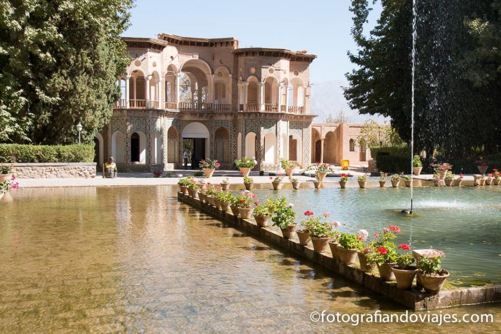 Jardin Bagh-e Shazdeh en Mahan