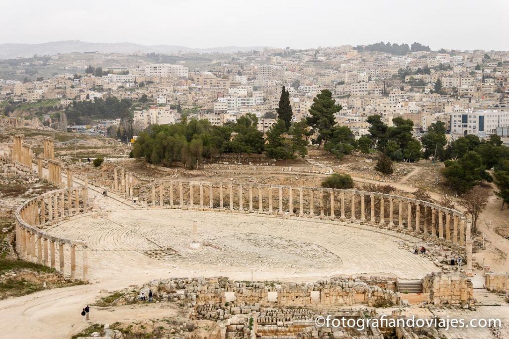 Ruinas de Jerash en Jordania