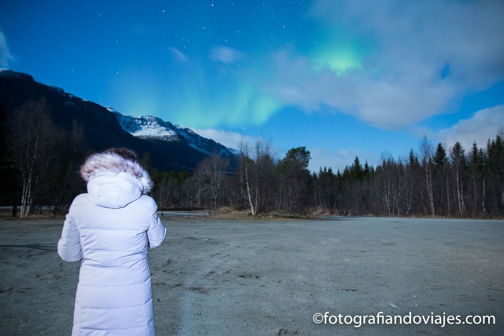 Auroras boreales Tromso Noruega