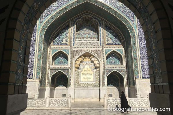 mausoleo del iman reza en mashad iran