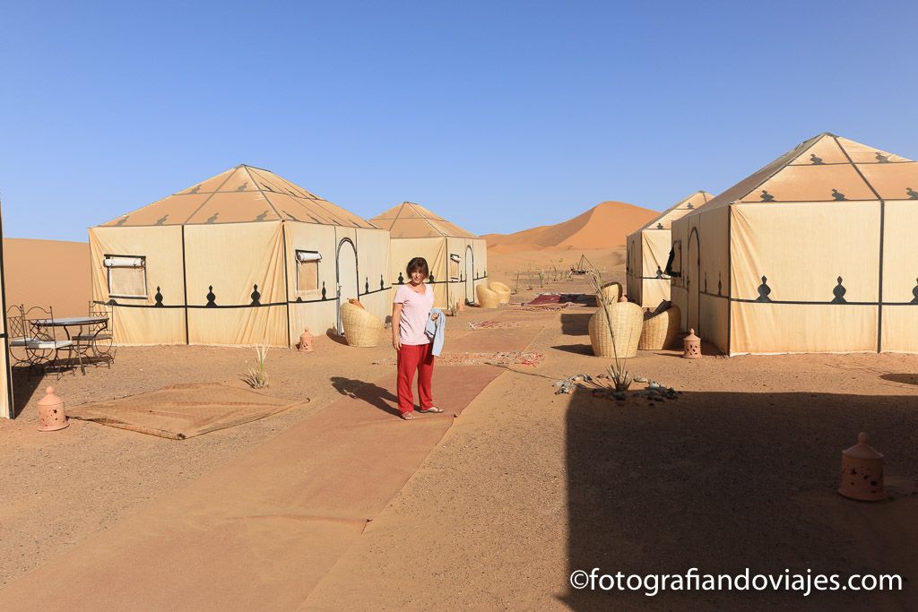 campamento desierto Erg Chebbi