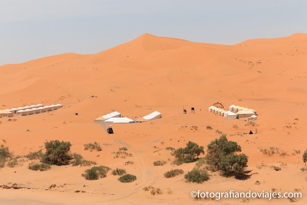 Campamentos en el desierto Erg Chebbi