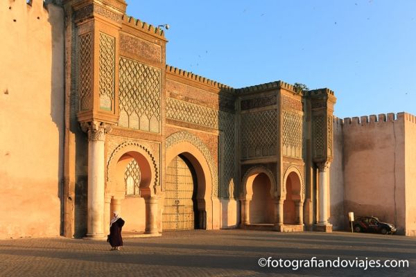 Puerta Bab Mansour de Meknes