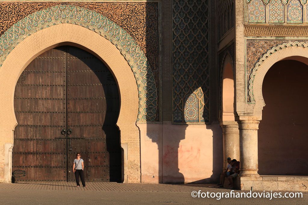 Puerta Bab Mansour de Mequinez