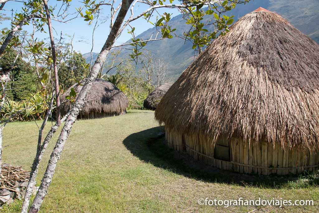 Casas tradicionales Dani