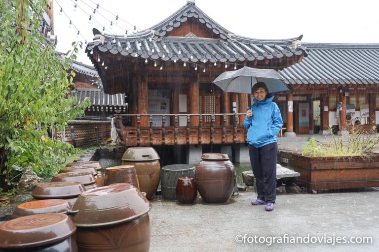 La aldea tradicional de Jeonju Hanok village
