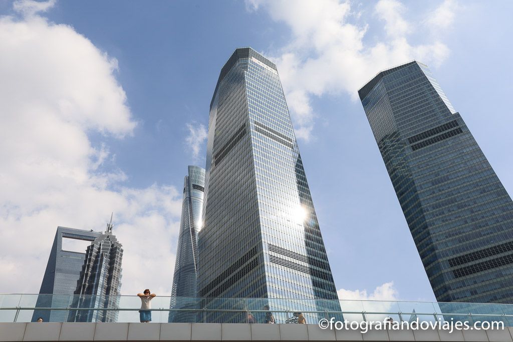 Rascacielos de Pudong Shanghai