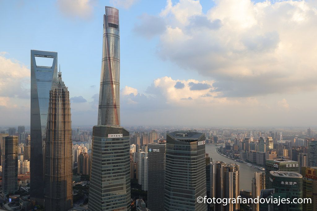 Rascacielos de Pudong Shanghai