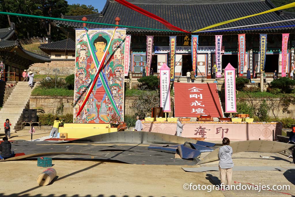 Festival templo Haeinsa Corea del Sur