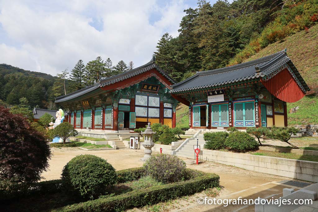 Templo Woljeongsa odaesan corea del sur