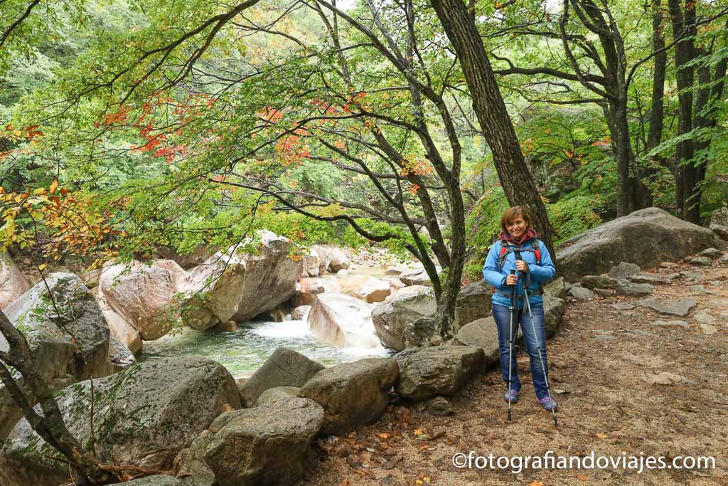 Roca Biseondae parque Seoraksan Corea