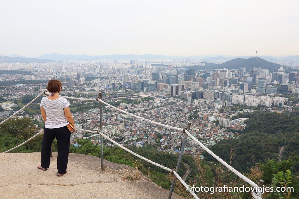 Vista panorámica de Seul