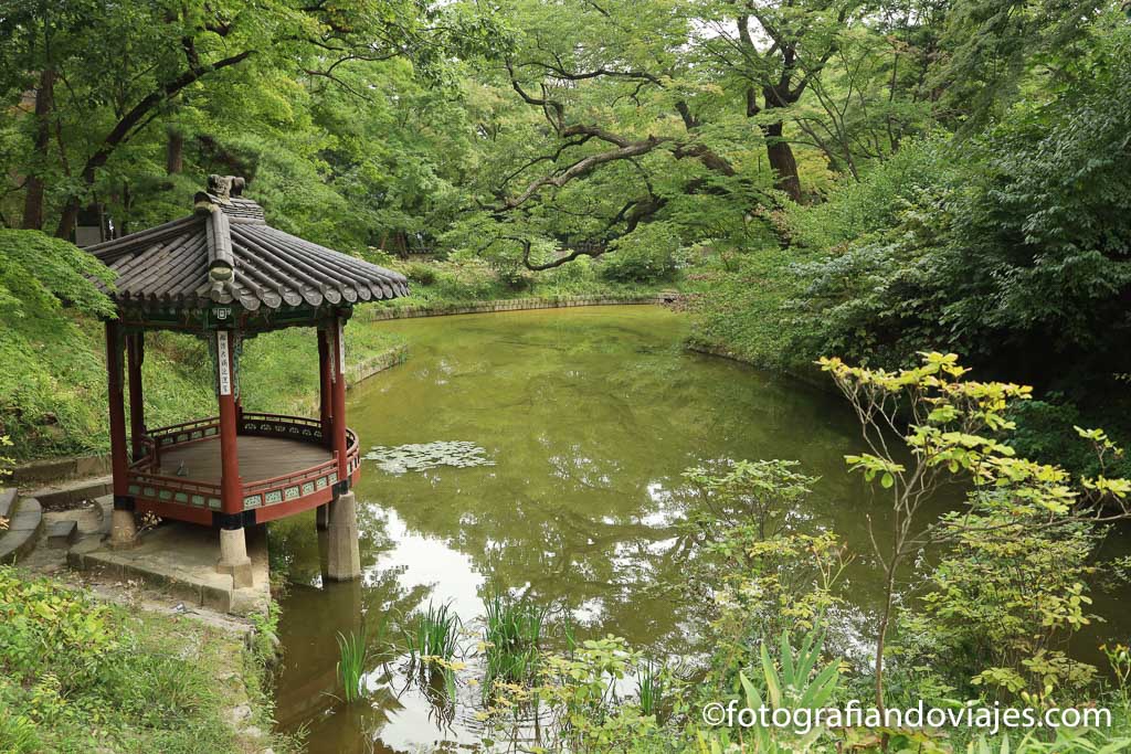 Jardín secreto de Changdeokgung en Seul