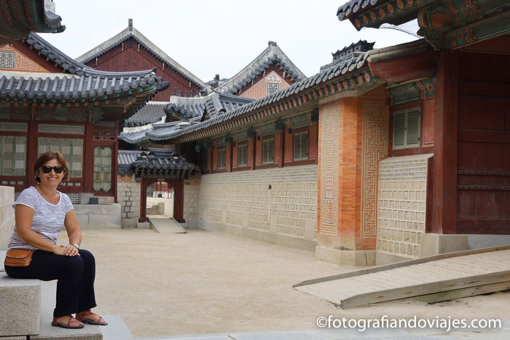 Palacio real Gyeongbokgung en Seul