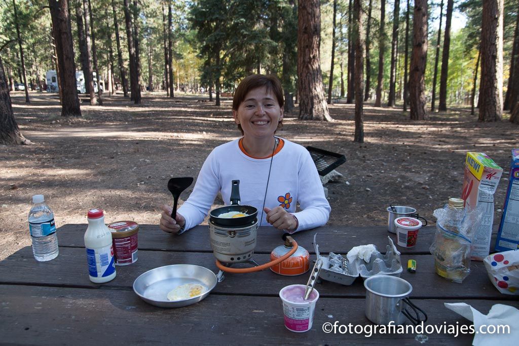 Camping canon del colorado Arizona estados unidos