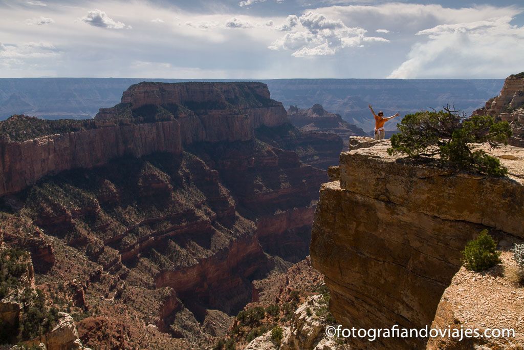 Grand Canyon del Colorado lado norte north rim