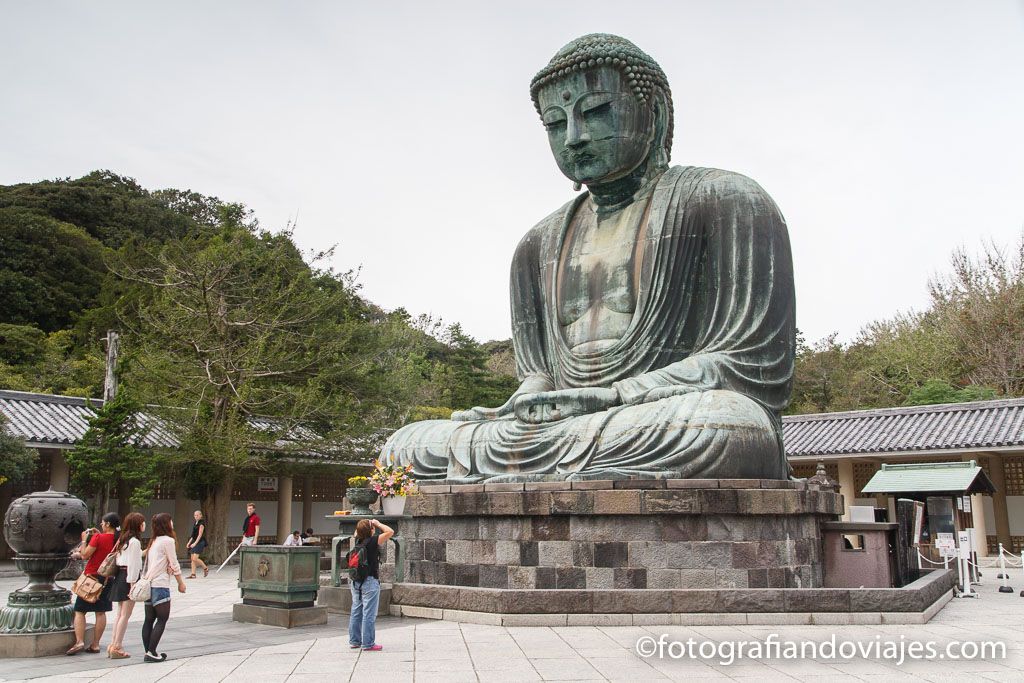Buda Kamakura Daibutsu templo Kotokuin