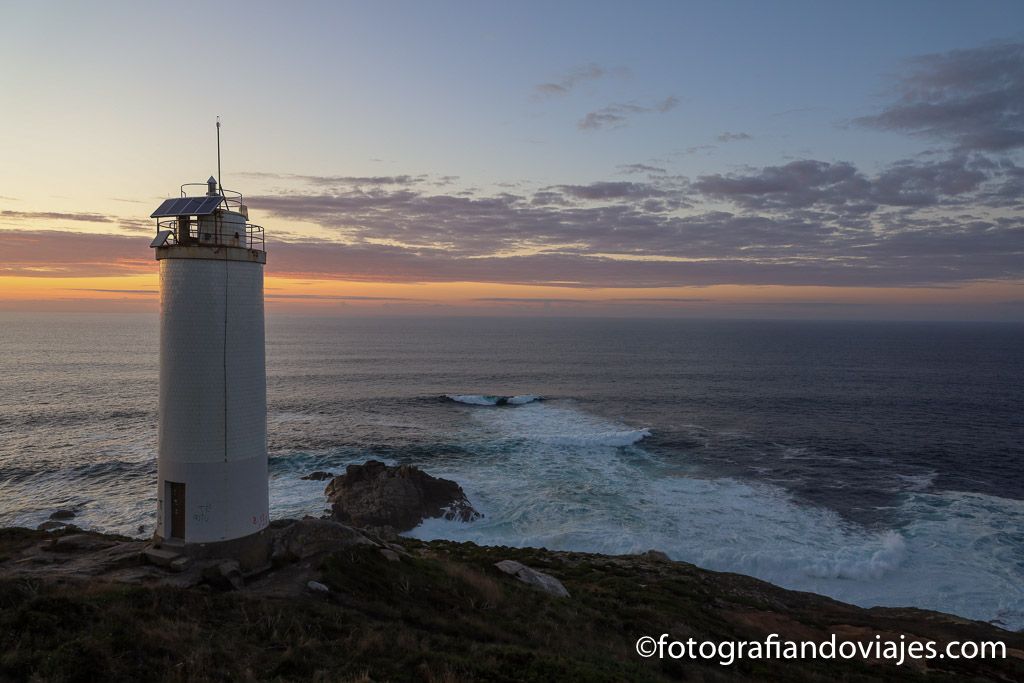 Faro de Laxe en costa da morte