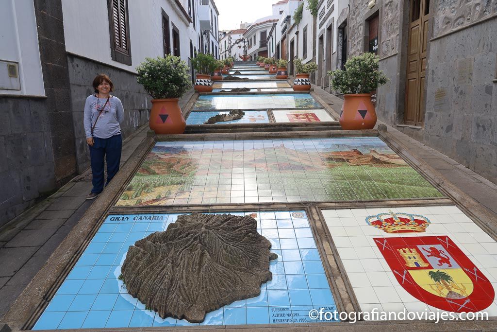 que ver en Firgas paseo de Canarias