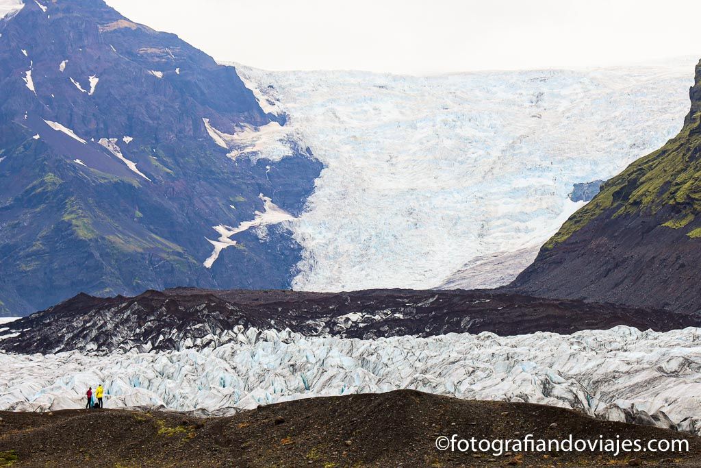 mirador glaciar Svínafellsjökull