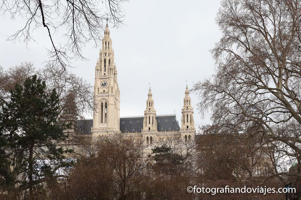Rathausplatz o ayuntamiento de viena