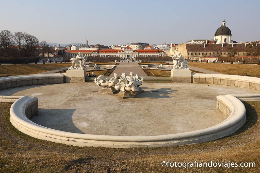 jardines palacio Belvedere