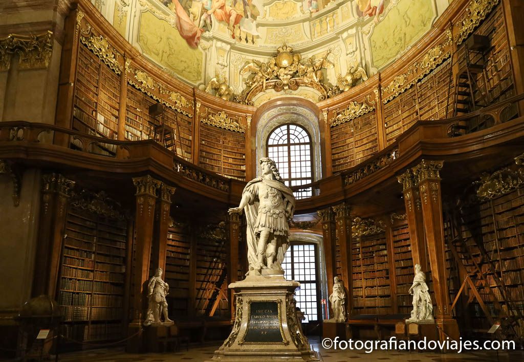 palacio Hofburg viena biblioteca nacional austriaca