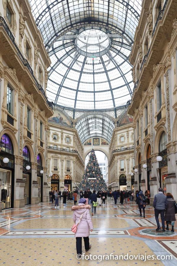Galería comercial Vittorio Emanuele II milan