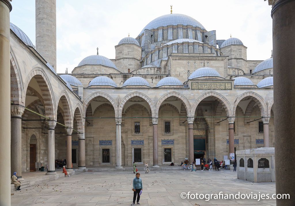 Mezquita de Soliman (Suleymaniye camii) estambul