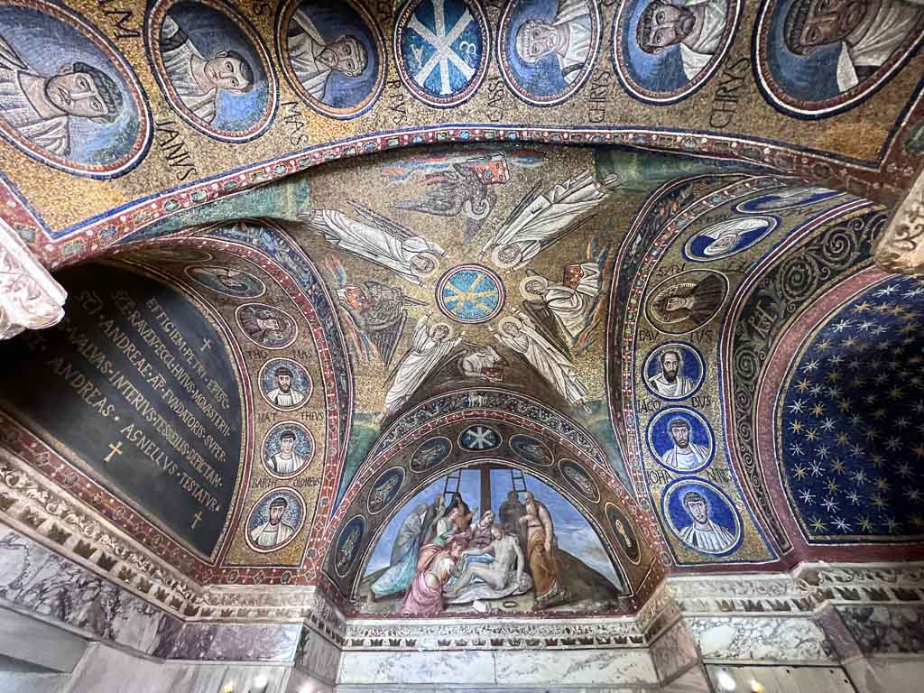 capilla san andres ravena mosaicos