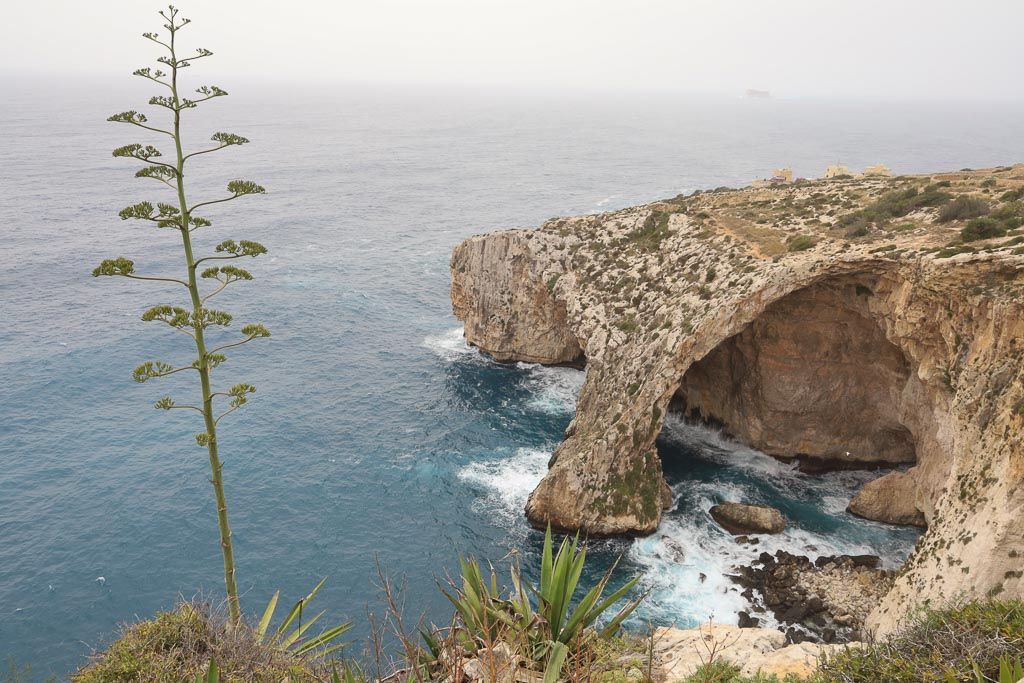 cueva azul blue grotto que ver en Malta