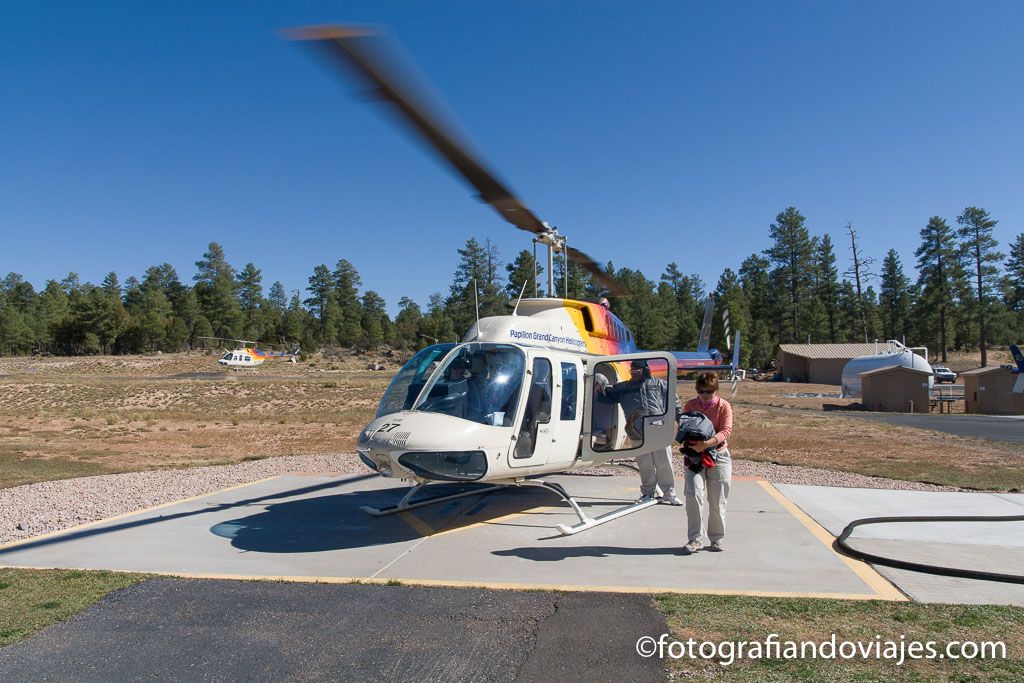 volar helicoptero gran canon colorado