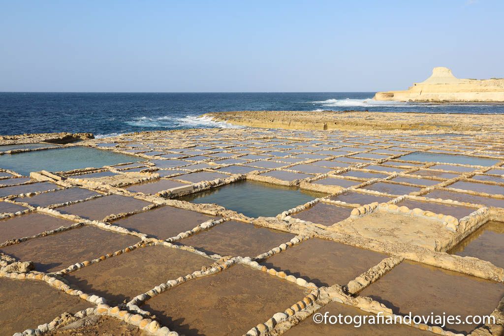 Salinas de Marsalforn en Gozo