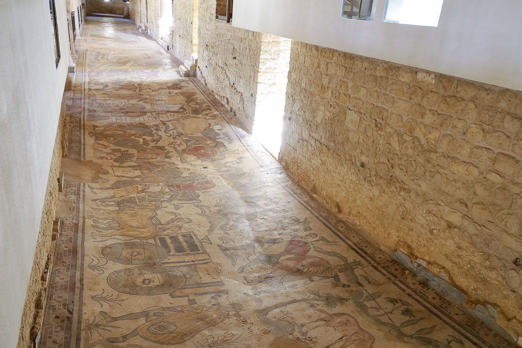 Villa romana del Casale mosaicos piazza armerina corredor caceria