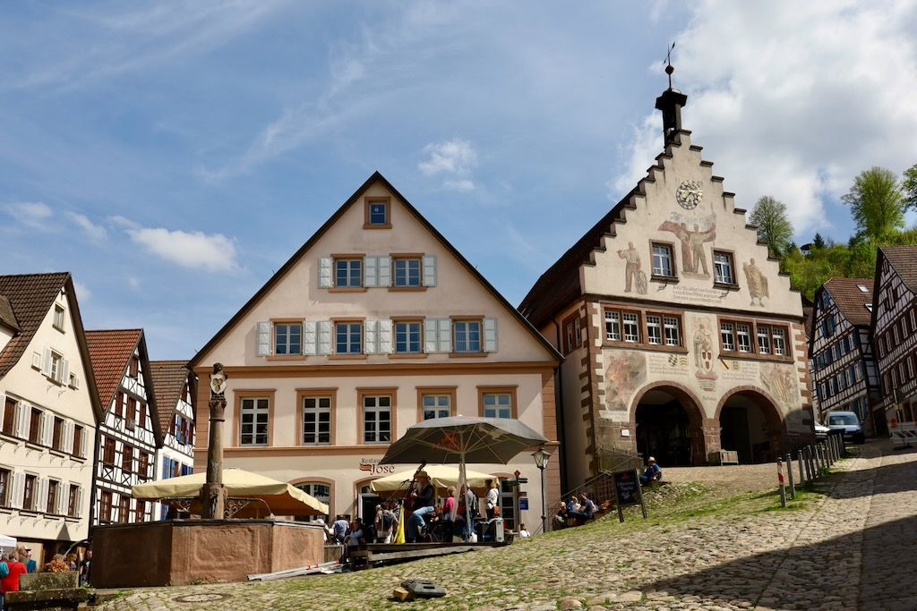 Schiltach recorrido plaza mercado ayuntamiento