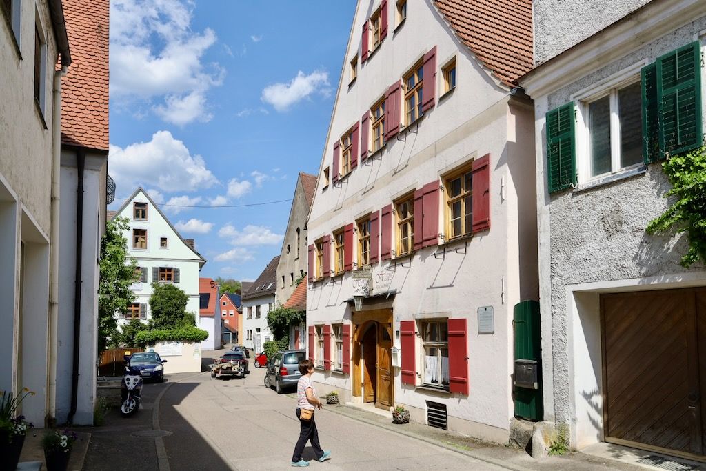 Calles de Harburg ruta romantica alemania